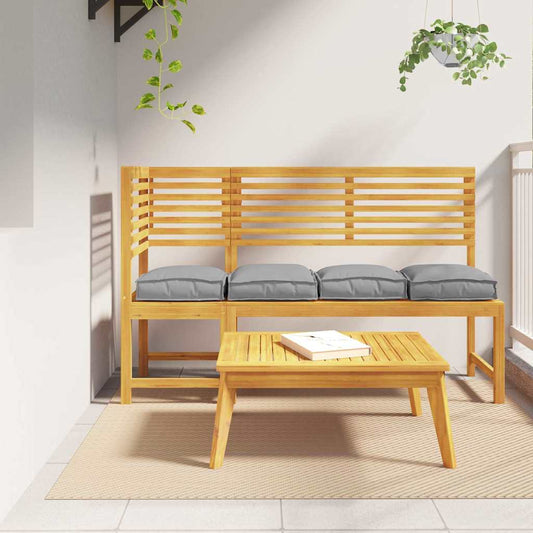 Palettenkissen für Sitzfläche 4 pcs Grau 40 x 40 x 8 cm