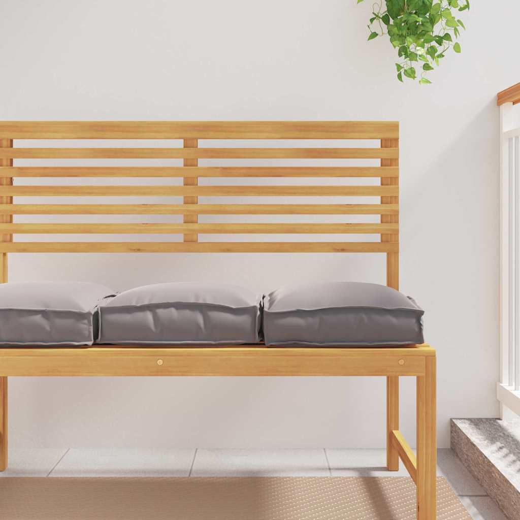 Palettkissen für geeigneten Sitz 4 pcs Grau 40 x 40 x 8 cm