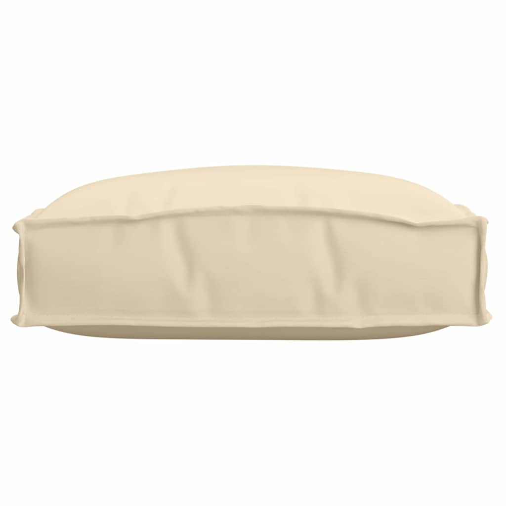 Palettenkissen für Sitzfläche 4 pcs Beige 40 x 40 x 8 cm