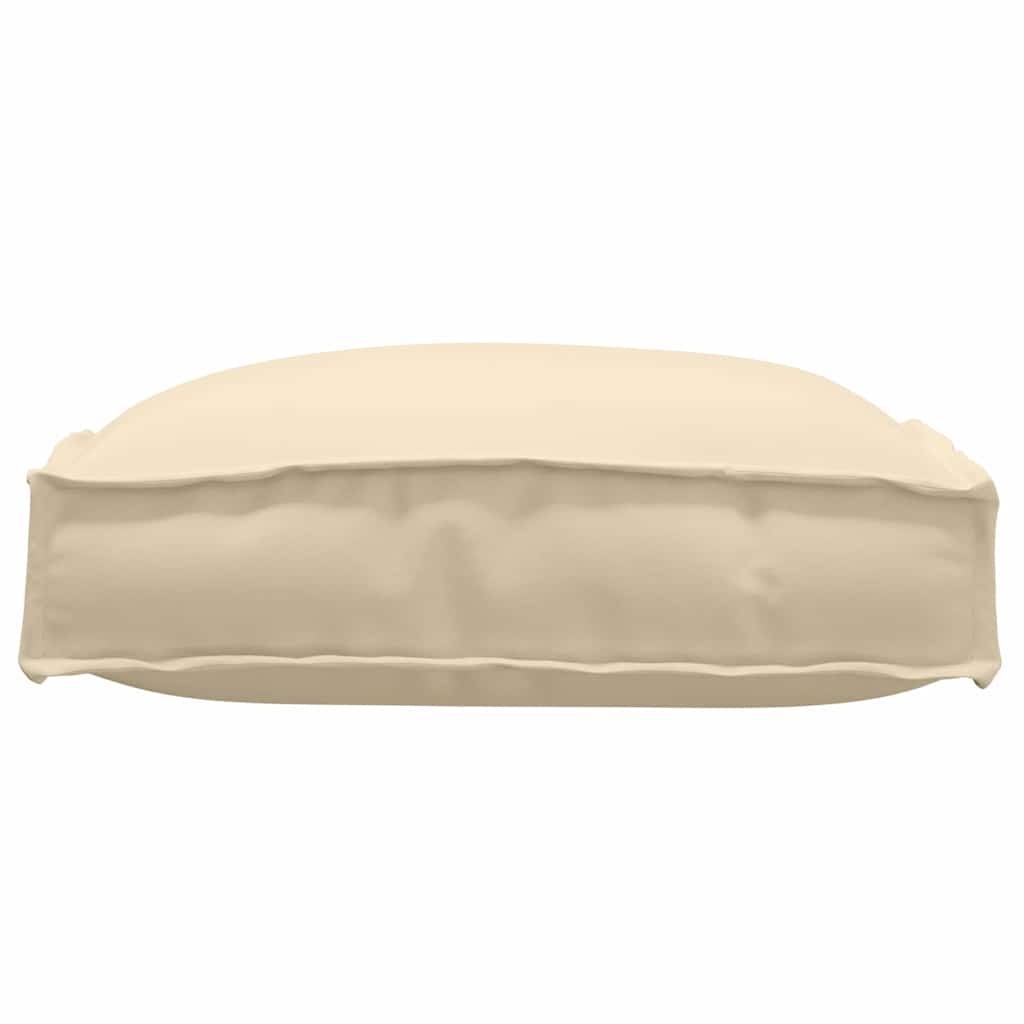 Palettenkissen für Sitzfläche 4 pcs Beige 40 x 40 x 8 cm