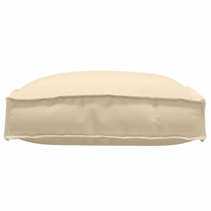 Palettenkissen für Sitzfläche 4 pcs Beige 40 x 40 x 8 cm