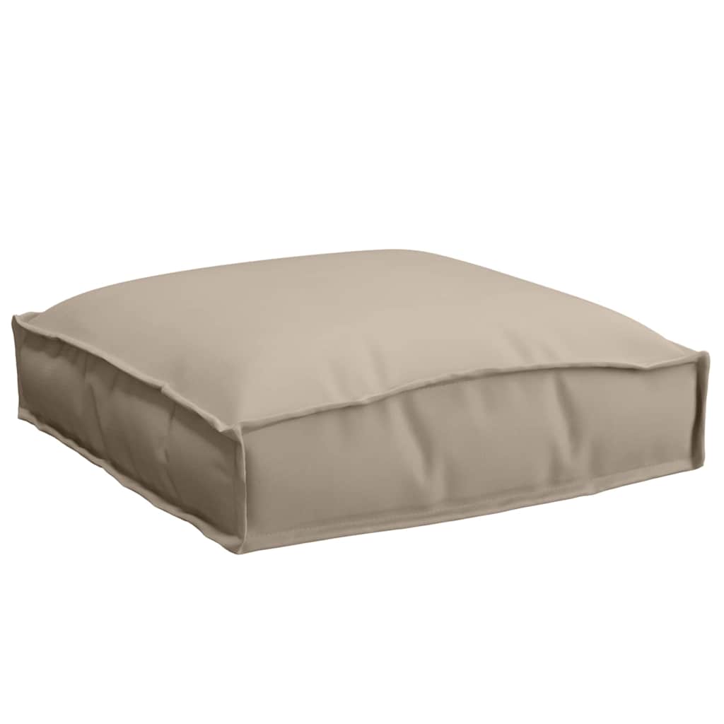 Palettenkissen für Sitzfläche 4 pcs Taupe 40 x 40 x 8 cm
