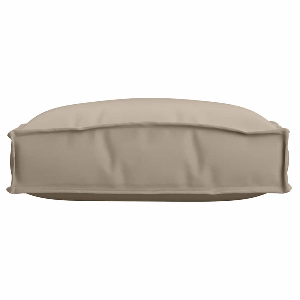 Palettenkissen für Sitzfläche 4 pcs Taupe 40 x 40 x 8 cm
