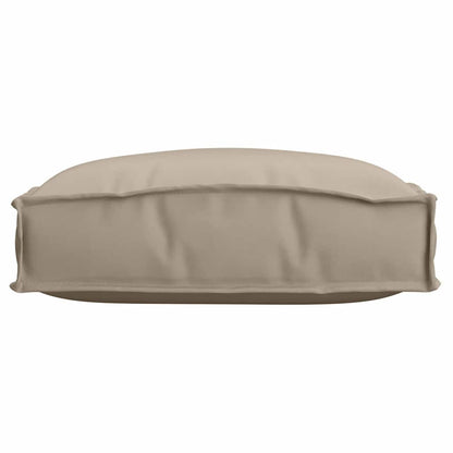 Palettenkissen für Sitzfläche 4 pcs Taupe 40 x 40 x 8 cm