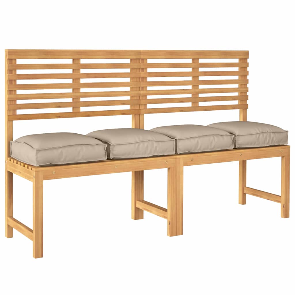 Palettenkissen für Sitzfläche 4 pcs Taupe 40 x 40 x 8 cm