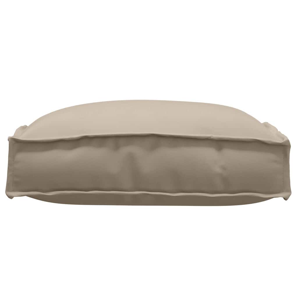 Palettenkissen für Sitzfläche 4 pcs Taupe 40 x 40 x 8 cm
