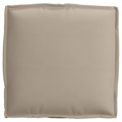 Palettenkissen für Sitzfläche 4 pcs Taupe 40 x 40 x 8 cm