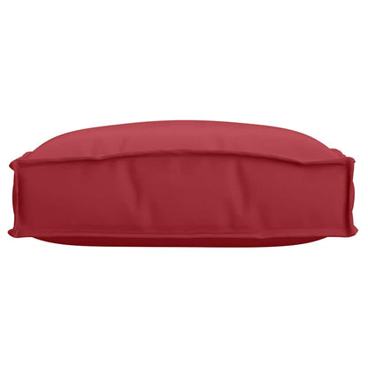 Palettenkissen für Sitzfläche 4 pcs Weinrot 40 x 40 x 8 cm