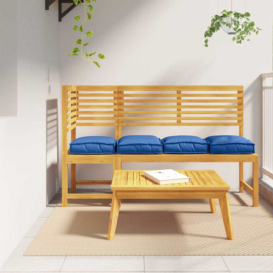 Palettenkissen für Sitzfläche 4 pcs Königsblau 40 x 40 x 8 cm