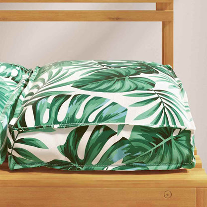 Palettkissen für geeigneten Sitz Floral 4 pcs Blattmuster