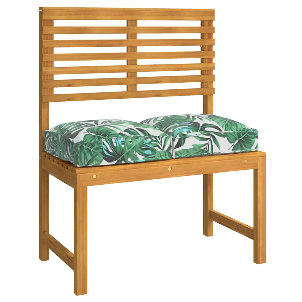 Palettenkissen für Sitzfläche 4 pcs Blattmuster 40 x 40 x 8 cm
