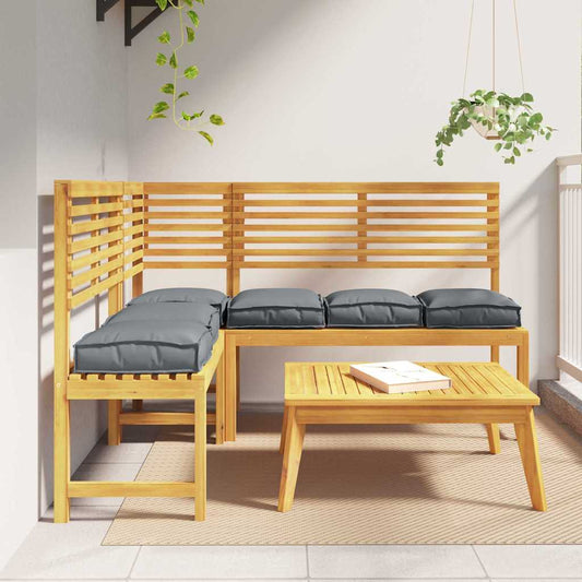 Palettenkissen für Sitzfläche 6 pcs Anthrazit 40 x 40 x 8 cm