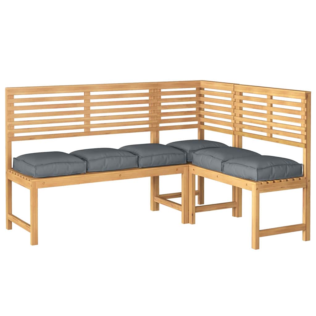 Palettenkissen für Sitzfläche 6 pcs Anthrazit 40 x 40 x 8 cm