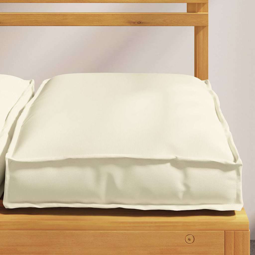 Palettenkissen für Sitzfläche 6 pcs Creme 40 x 40 x 8 cm