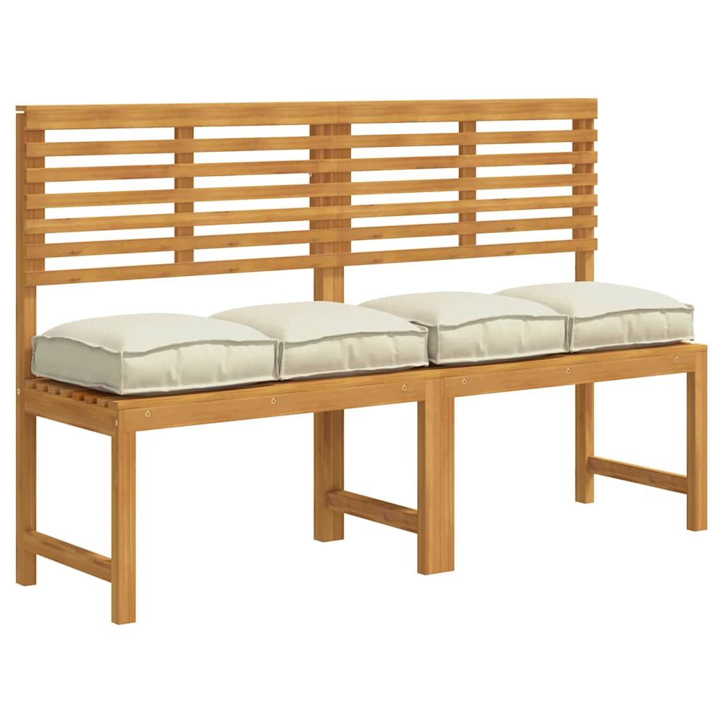 Palettenkissen für Sitzfläche 6 pcs Creme 40 x 40 x 8 cm