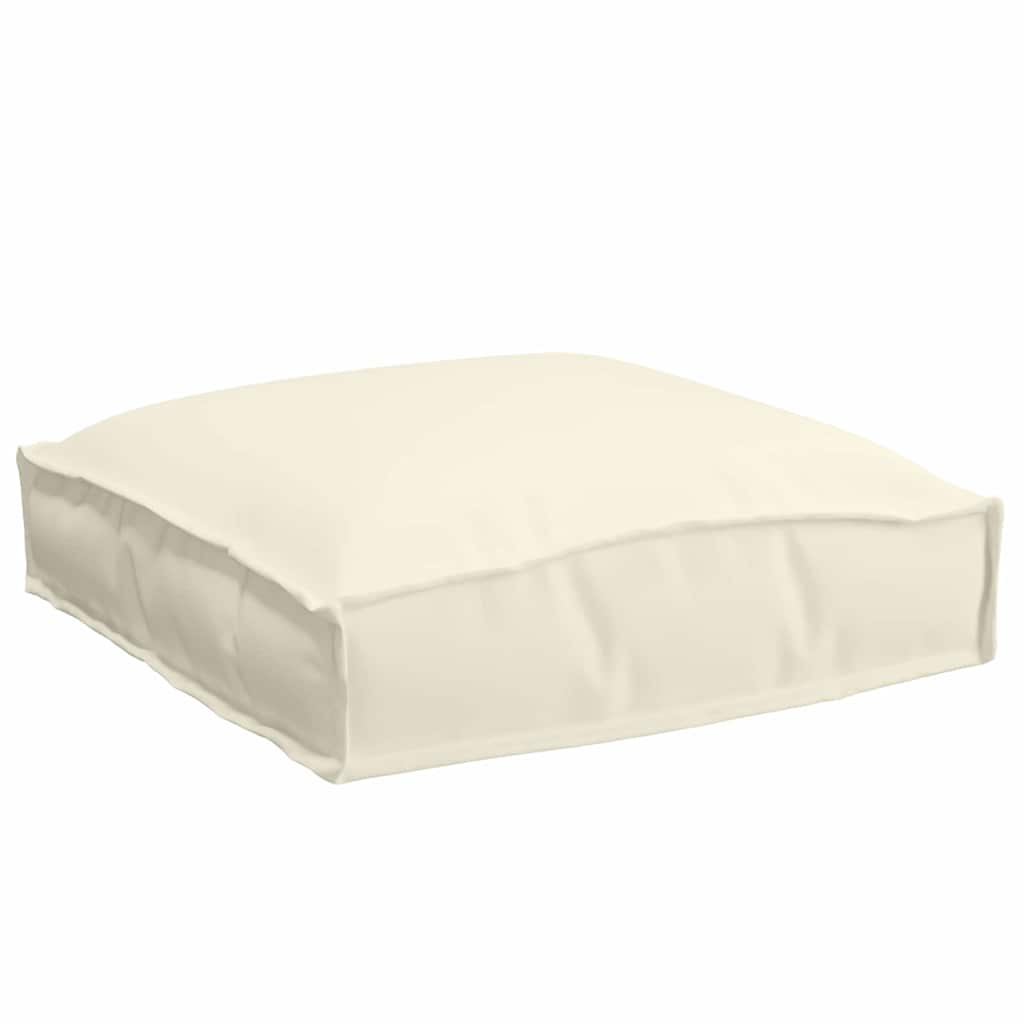 Palettenkissen für Sitzfläche 6 pcs Creme 40 x 40 x 8 cm