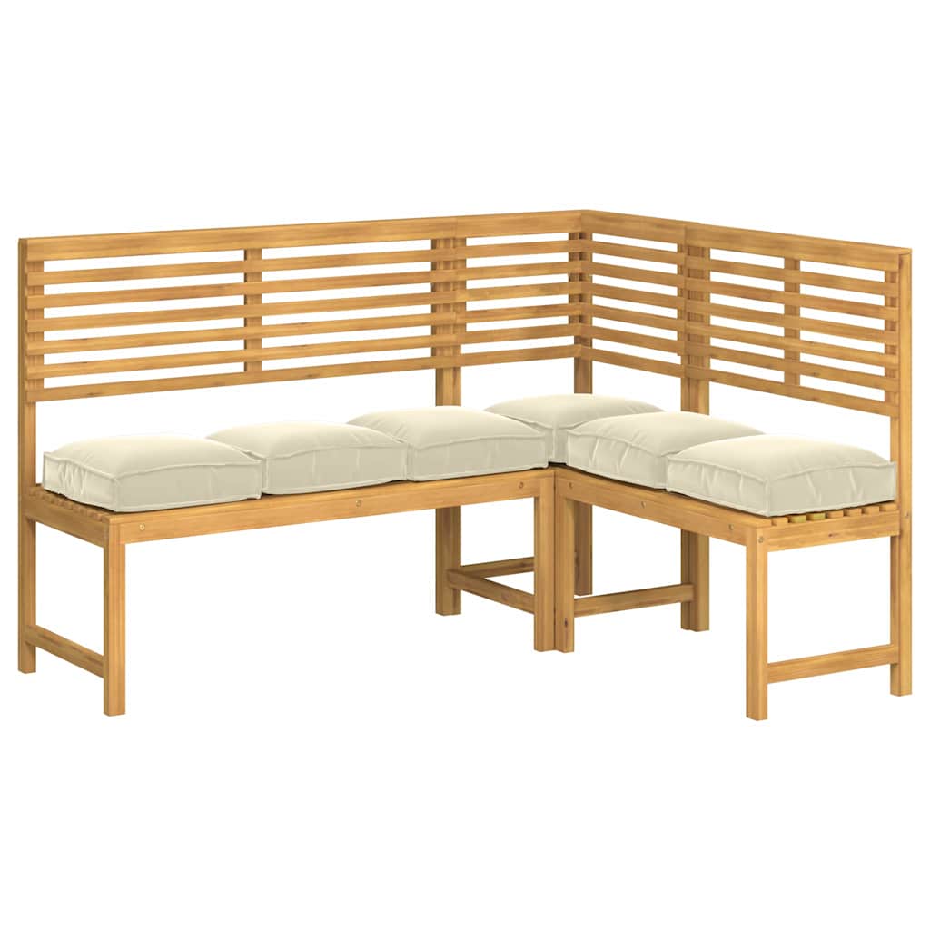 Palettkissen für geeigneten Sitz 6 pcs Creme 40 x 40 x 8 cm