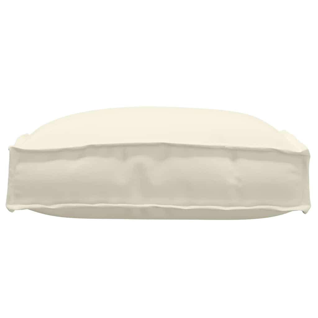 Palettenkissen für Sitzfläche 6 pcs Creme 40 x 40 x 8 cm
