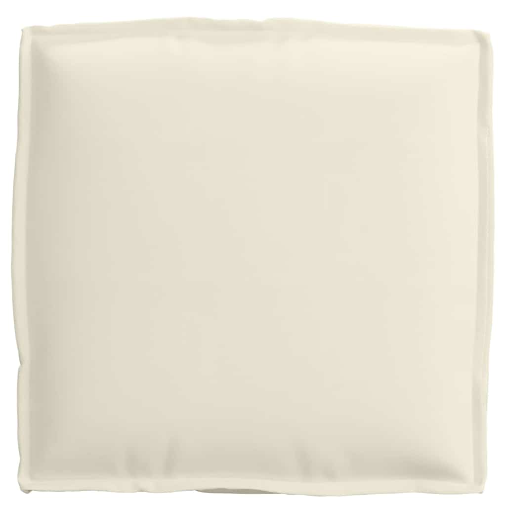 Palettenkissen für Sitzfläche 6 pcs Creme 40 x 40 x 8 cm