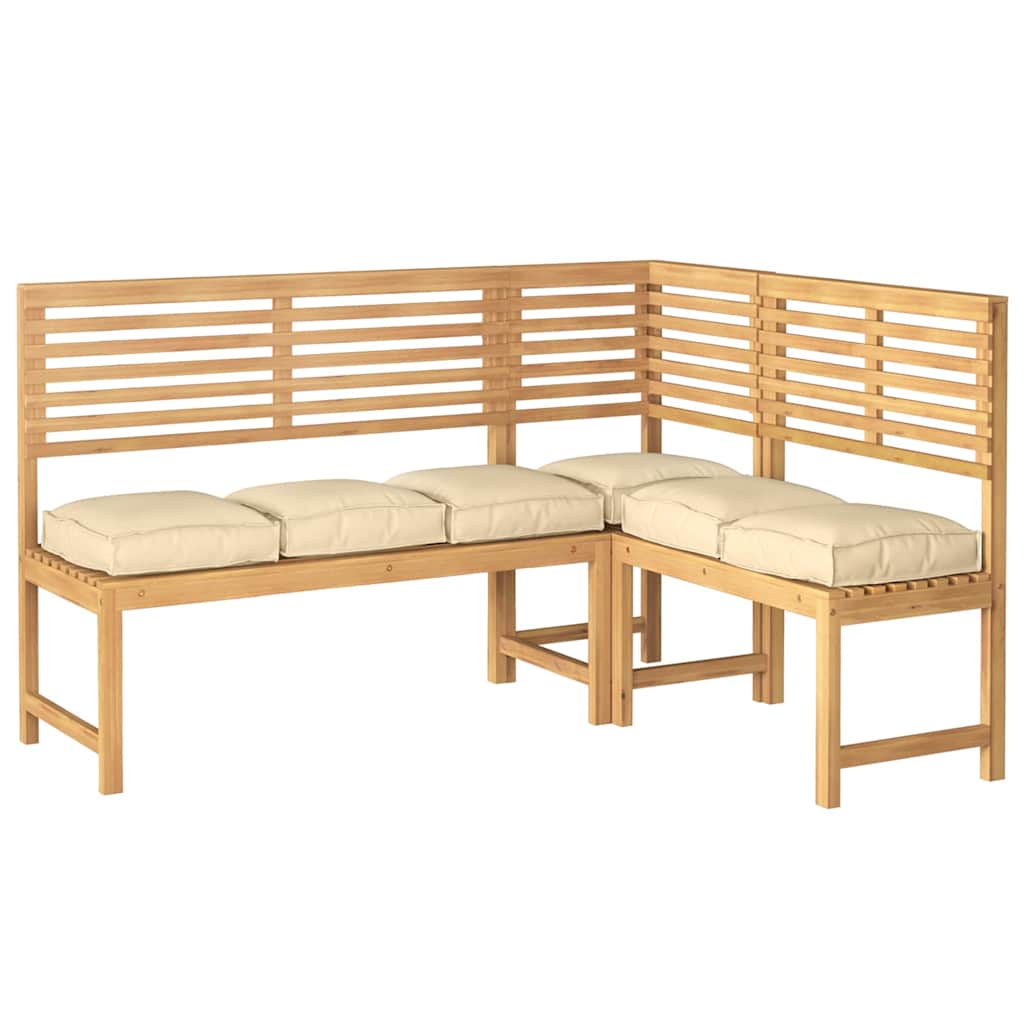Palettenkissen für Sitzfläche 6 pcs Beige 40 x 40 x 8 cm
