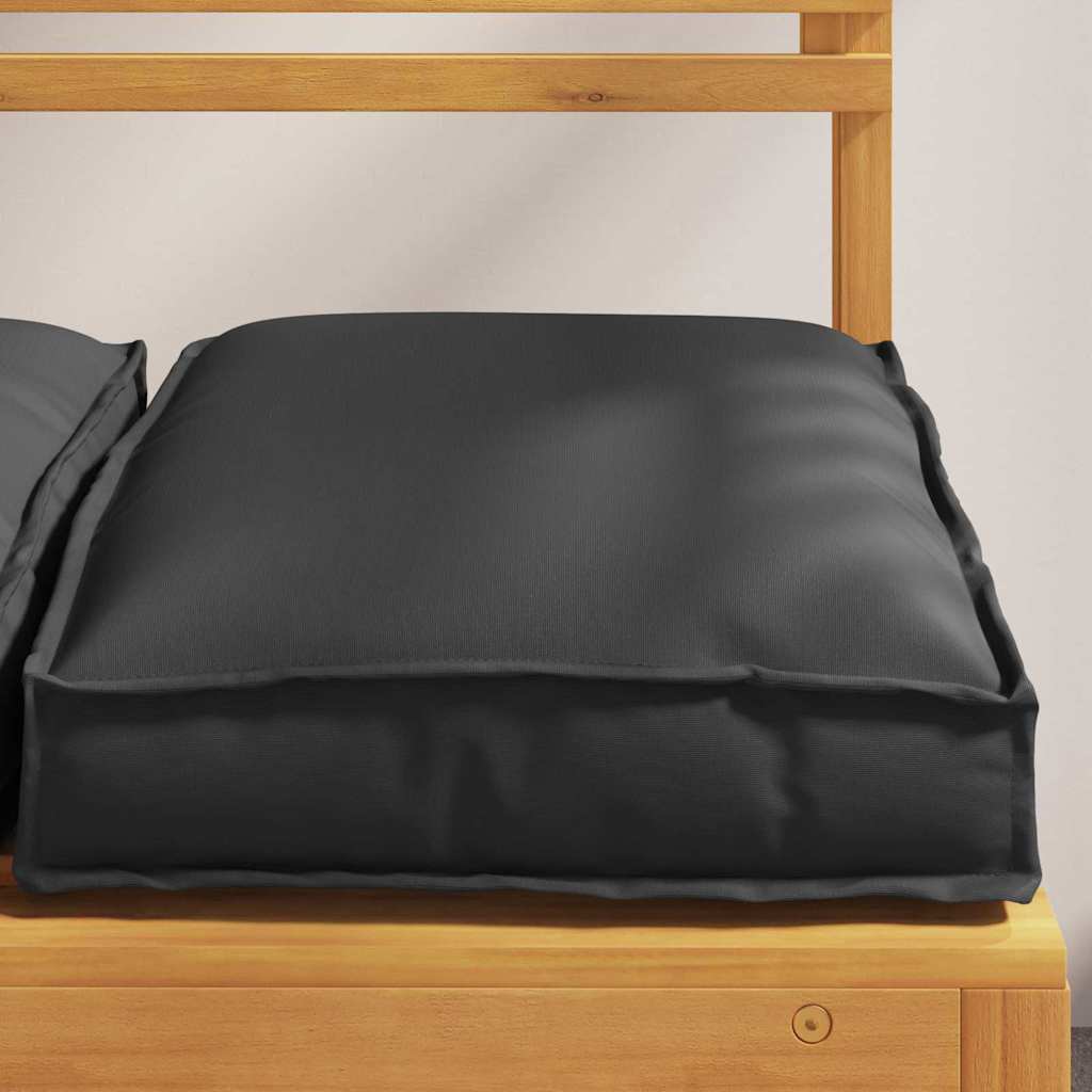 Palettenkissen für Sitzfläche 6 pcs Schwarz 40 x 40 x 8 cm