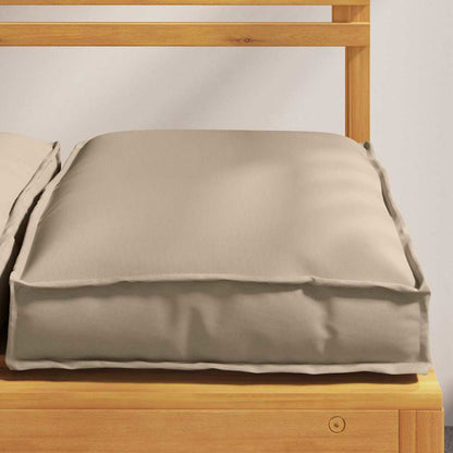 Palettkissen für geeigneten Sitz 6 pcs Taupe 40 x 40 x 8 cm