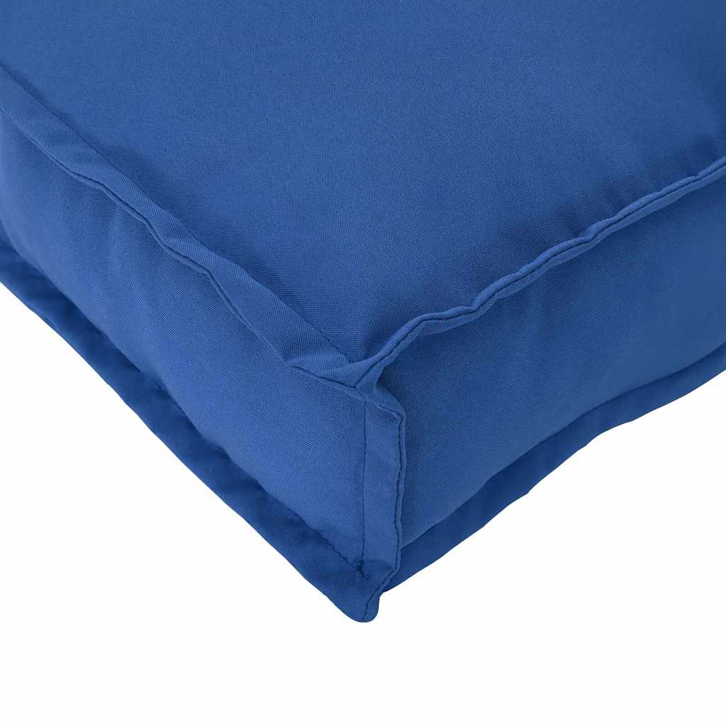 Palettenkissen für Sitzfläche 6 pcs Königsblau 40 x 40 x 8 cm