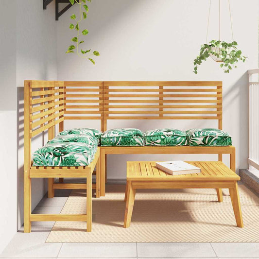 Palettenkissen für Sitzfläche 6 pcs Blattmuster 40 x 40 x 8 cm