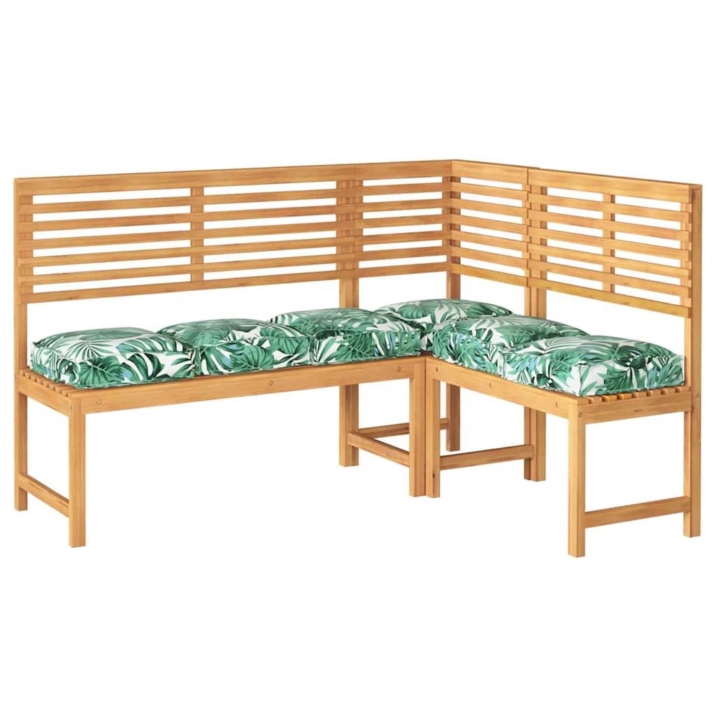 Palettenkissen für Sitzfläche 6 pcs Blattmuster 40 x 40 x 8 cm