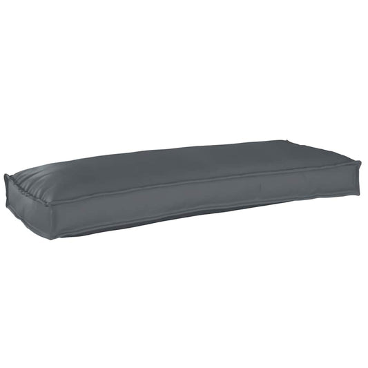 Palettenkissen für Bank Anthrazit 100 x 40 x 8 cm Oxford Stoff
