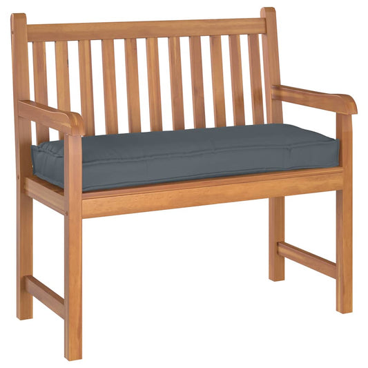 Palettenkissen für Bank Anthrazit 100 x 40 x 8 cm Oxford Stoff