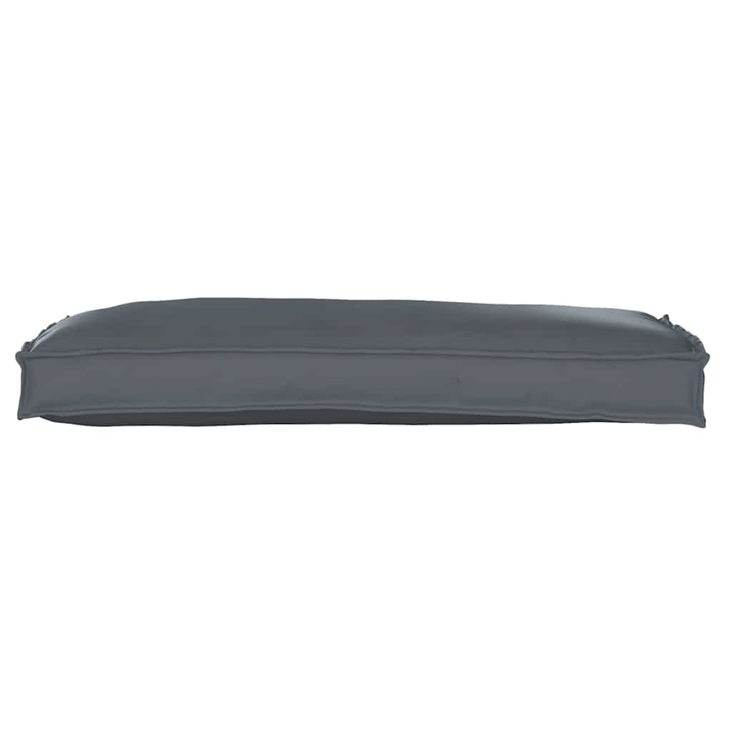 Palettenkissen für Bank Anthrazit 100 x 40 x 8 cm Oxford Stoff