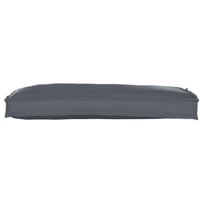 Palettenkissen für Bank Anthrazit 100 x 40 x 8 cm Oxford Stoff