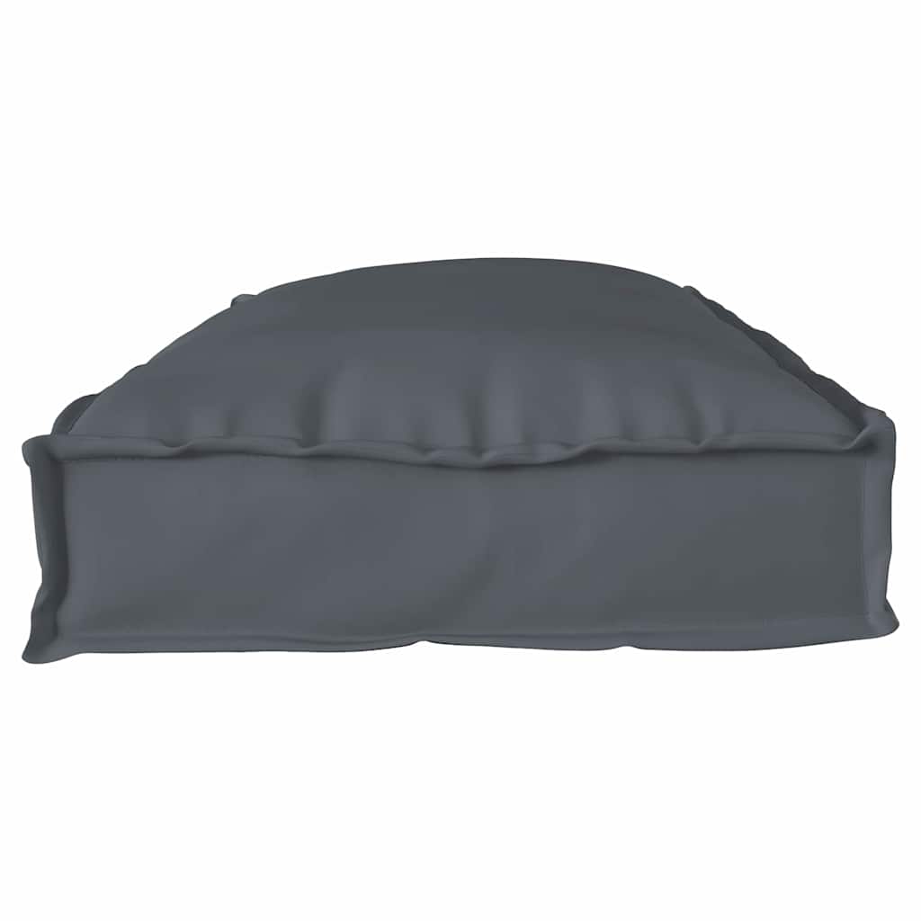 Palettenkissen für Bank Anthrazit 100 x 40 x 8 cm Oxford Stoff