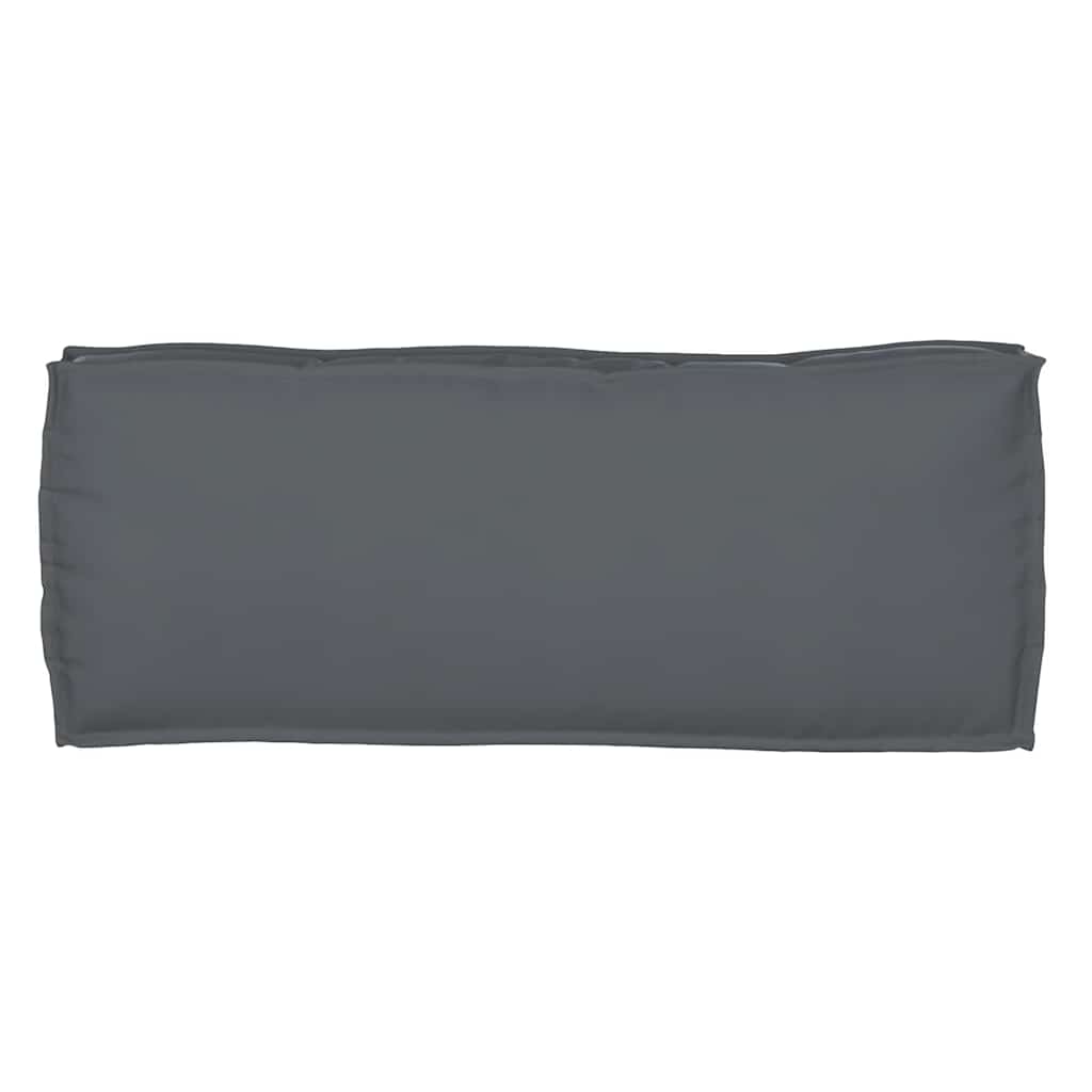 Palettenkissen für Bank Anthrazit 100 x 40 x 8 cm Oxford Stoff