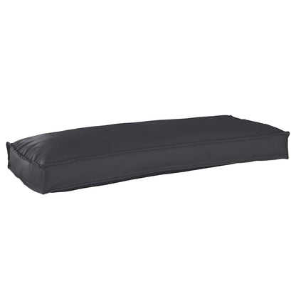 Palettenkissen für Bank Schwarz 100 x 40 x 8 cm Oxford Stoff