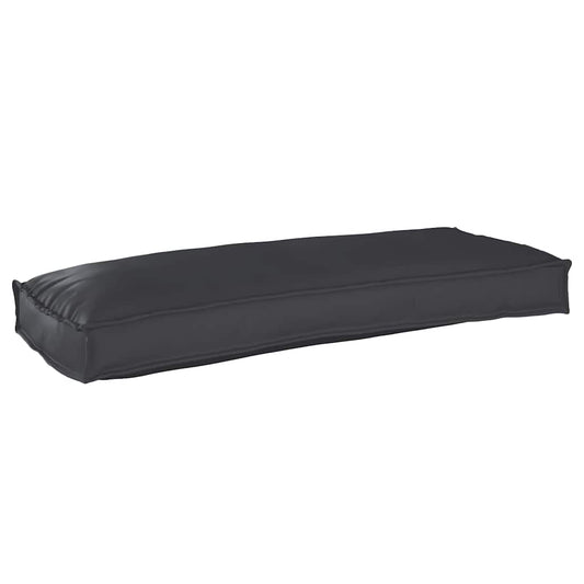 Palettenkissen für Bank Schwarz 100 x 40 x 8 cm Oxford Stoff