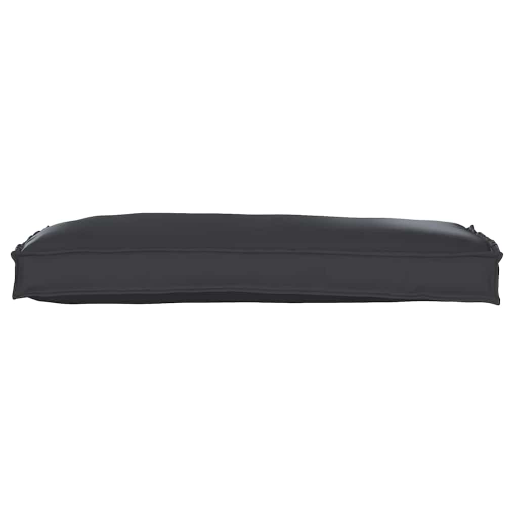 Palettenkissen für Bank Schwarz 100 x 40 x 8 cm Oxford Stoff