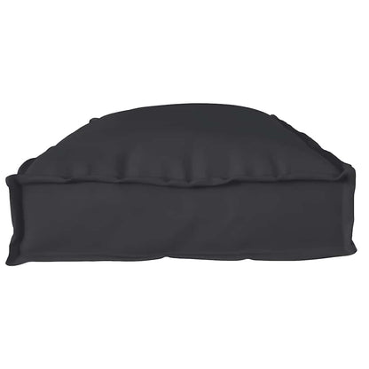 Palettenkissen für Bank Schwarz 100 x 40 x 8 cm Oxford Stoff