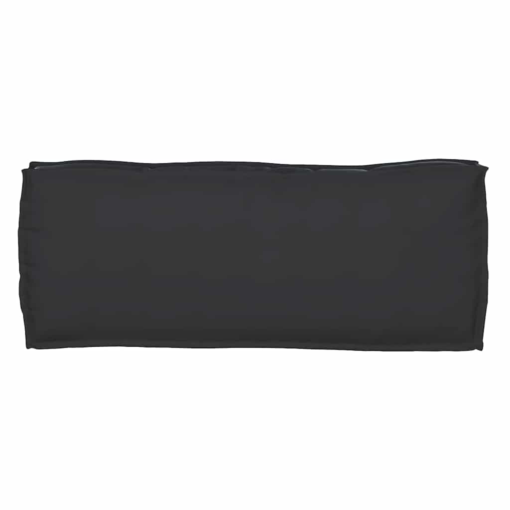Palettenkissen für Bank Schwarz 100 x 40 x 8 cm Oxford Stoff