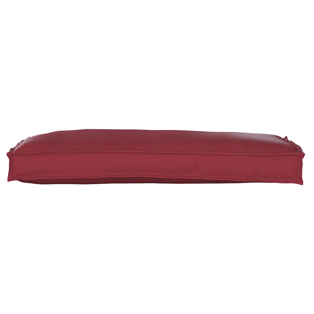 Palettenkissen für Bank Weinrot 100 x 40 x 8 cm Oxford Stoff