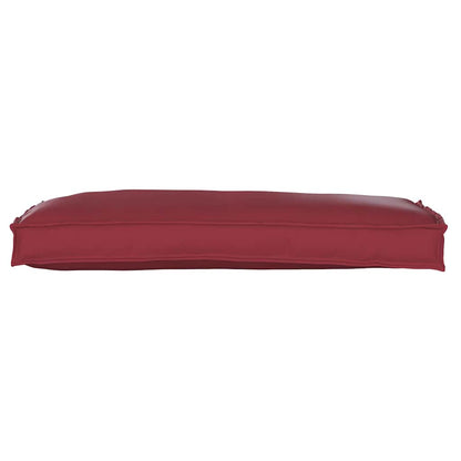 Palettenkissen für Bank Weinrot 100 x 40 x 8 cm Oxford Stoff