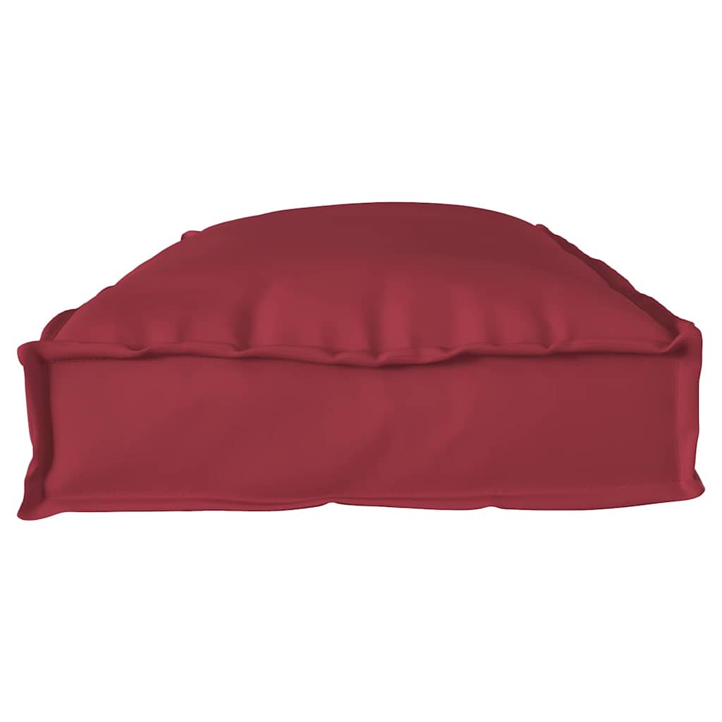 Palettenkissen für Bank Weinrot 100 x 40 x 8 cm Oxford Stoff