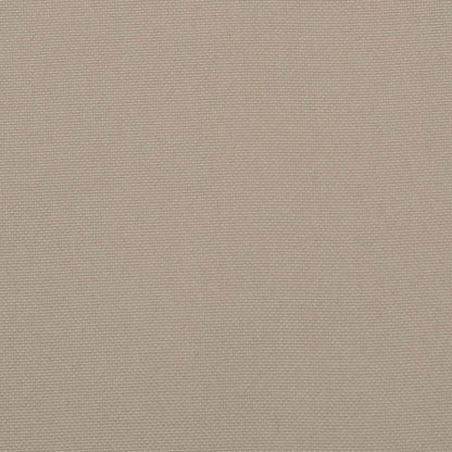 Palettenkissen für Bank Taupe 110 x 40 x 8 cm Oxford Stoff