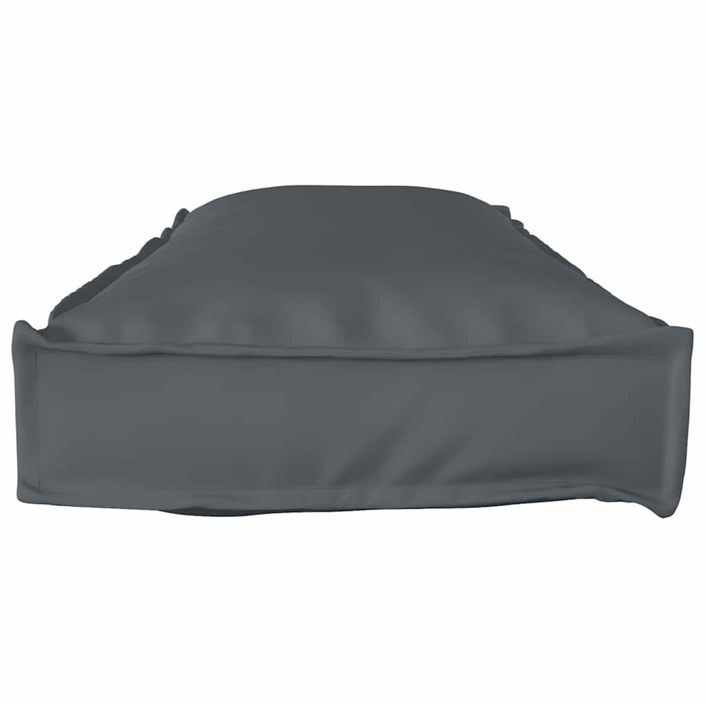 Palettenkissen für Bank Anthrazit 120 x 40 x 8 cm Oxford Stoff