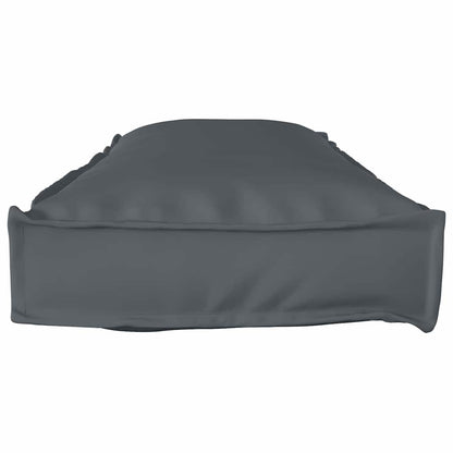 Palettenkissen für Bank Anthrazit 120 x 40 x 8 cm Oxford Stoff