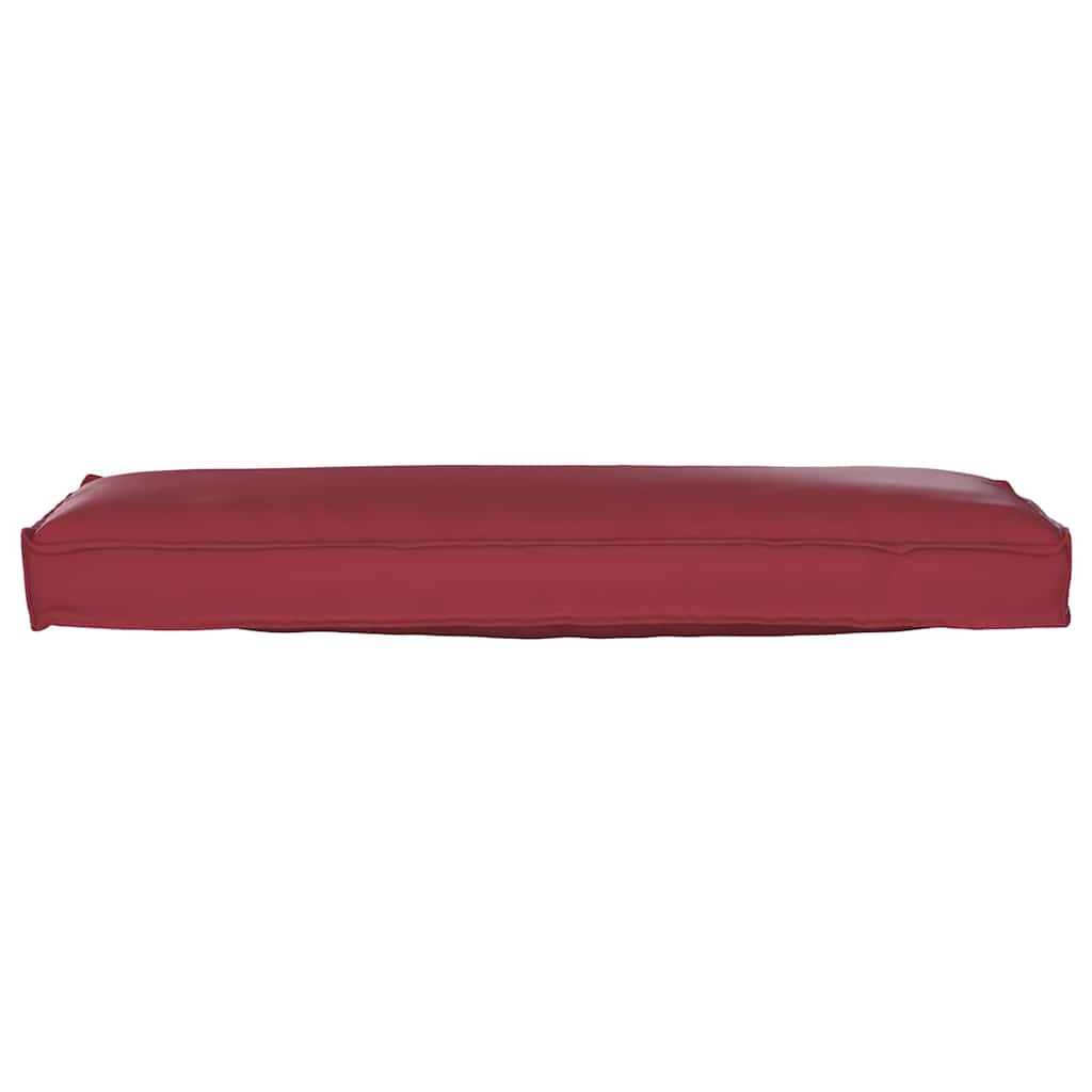 Palettenkissen für Bank Weinrot 120 x 40 x 8 cm Oxford Stoff