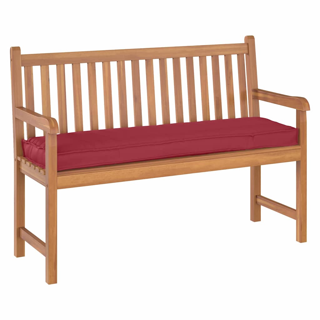 Palettenkissen für Bank Weinrot 140 x 40 x 8 cm Oxford Stoff