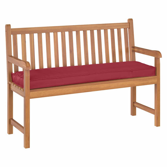 Palettenkissen für Bank Weinrot 140 x 40 x 8 cm Oxford Stoff
