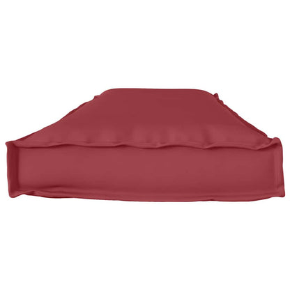 Palettenkissen für Bank Weinrot 140 x 40 x 8 cm Oxford Stoff